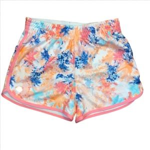 2/$12 Zelos Girls Size Large Colorful TieDye Leisure Shorts